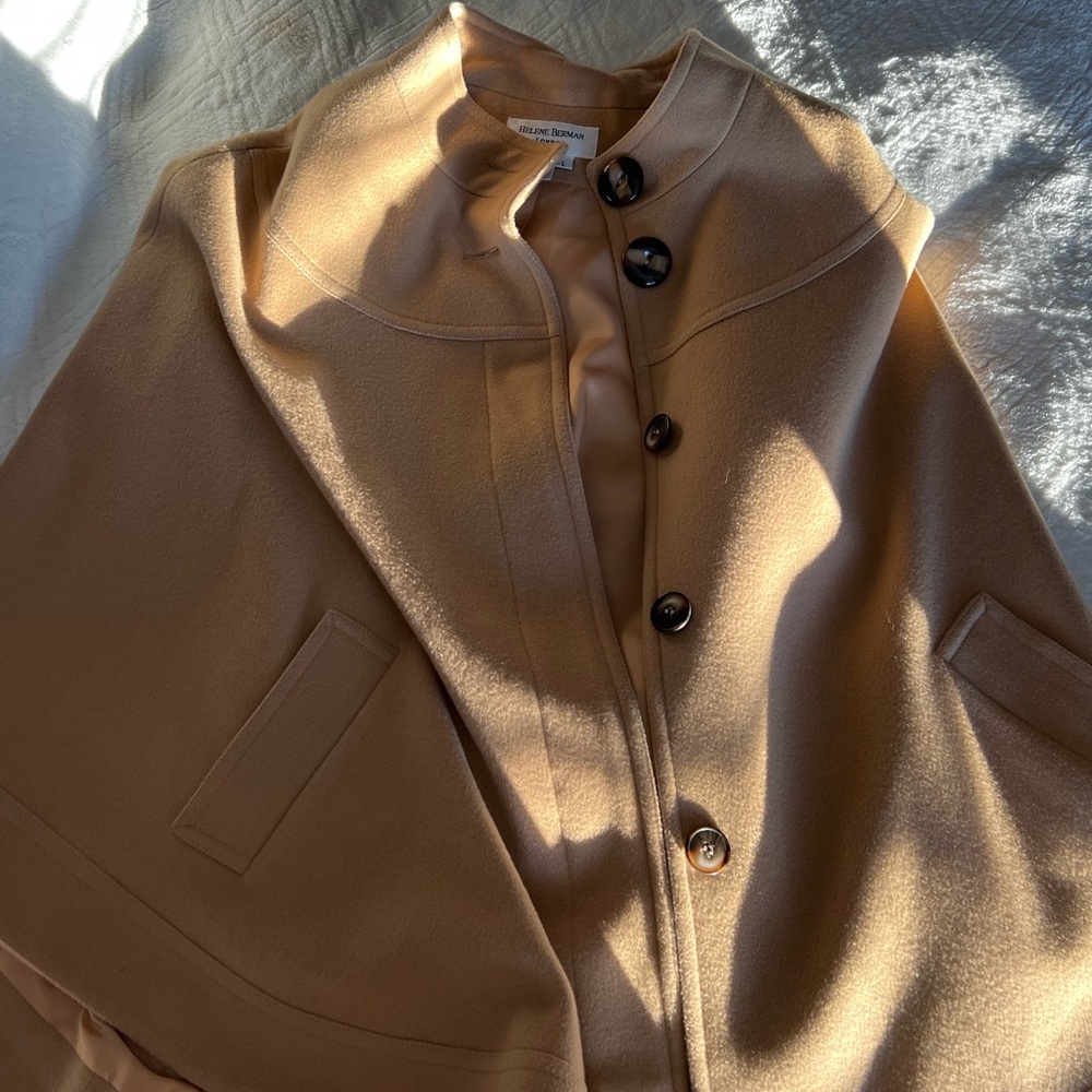 Wool cape